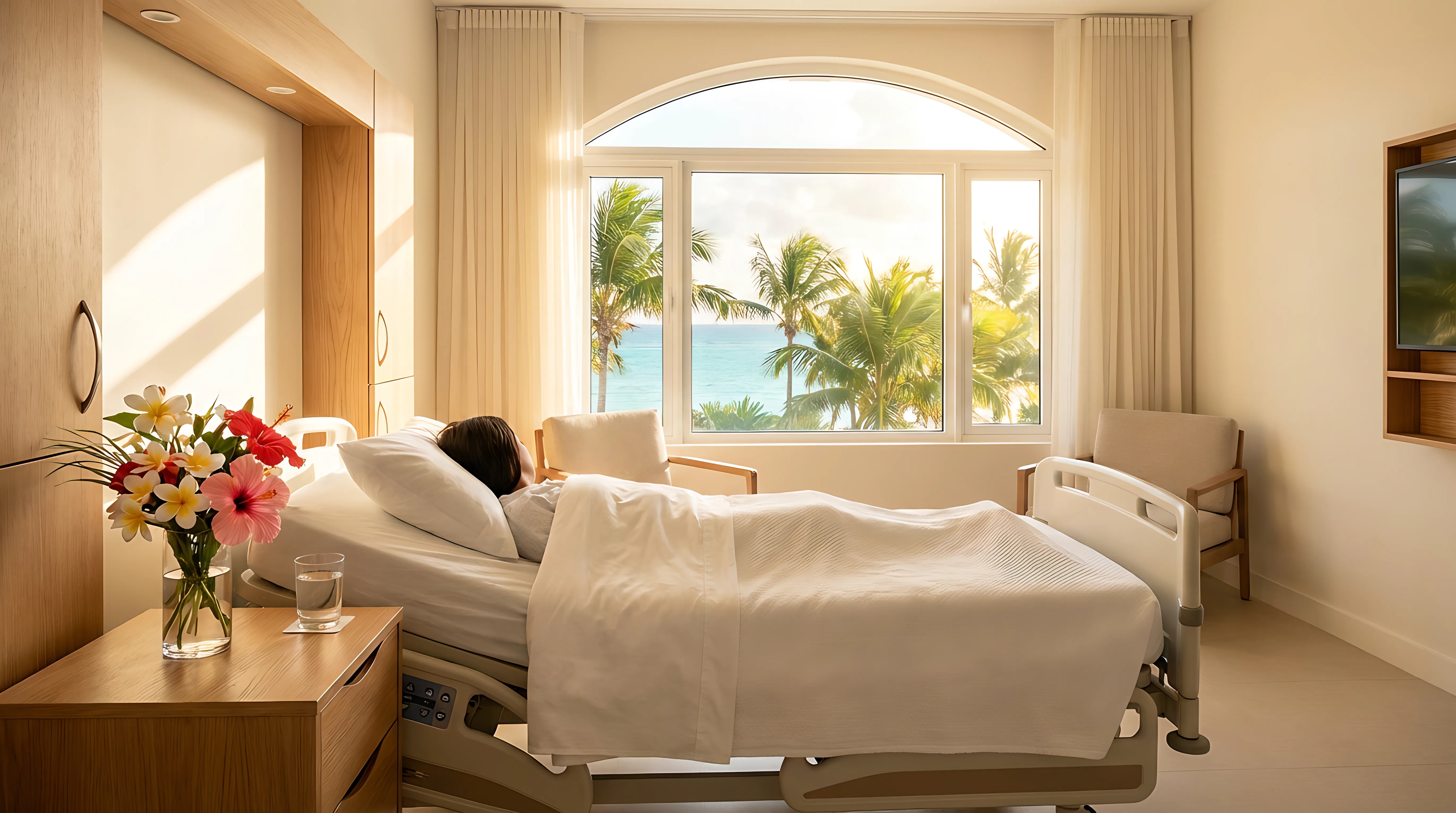 Peaceful recovery room Amadeo Medical Group Spanish Town Jamaica